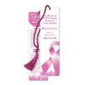 Stock Breast Cancer Awareness Pink Ribbon Bookmark